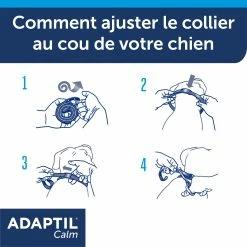 Adaptil Collier M/L 62,5cm -magasin d'aliments pour chiens adaptil collier ml 7 FR