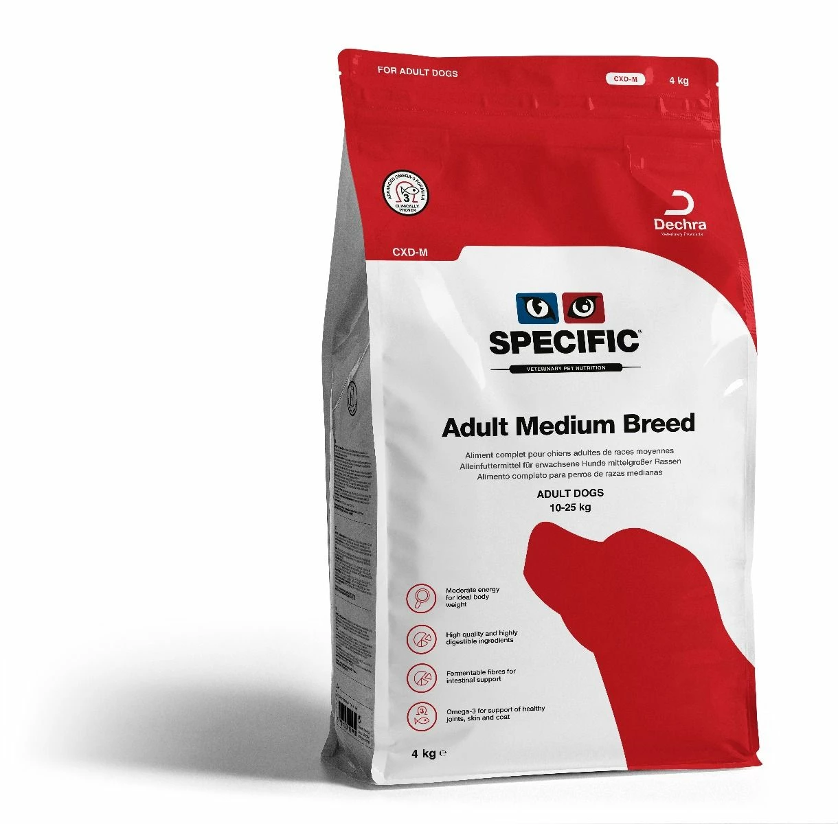 Specific Cxd-M Adult Medium Breed Pour Chien 2,5kg 1 Specific Cxd-M Adult Medium Breed Pour Chien 2,5kg