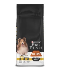 Purina PRO PLAN Chien All Size Adult Light / Sterilised Poulet OPTIWEIGHT 14kg