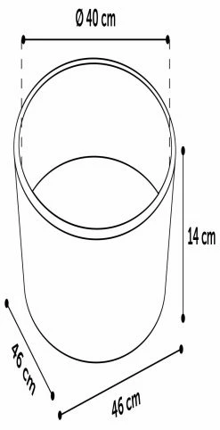 Flamingo Panier Zinzi Rond Gris Foncé + Coussin Gris Clair 46x46x14cm -magasin d'aliments pour chiens c9e38cb5da9717eeb9d9e049e63e4d93daa2539798ee6a55ec7d1a55634d959a