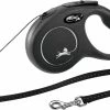 Laisse Flexi New Classic Cordon S/8m Noir