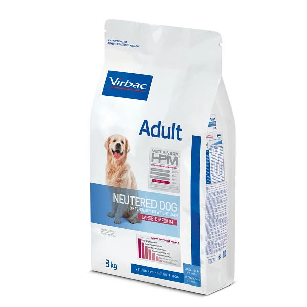 Virbac Veterinary Hpm Adult Neutered Large & Medium Pour Chien 12kg 2 Virbac Veterinary Hpm Adult Neutered Large & Medium Pour Chien 12kg – Image 2