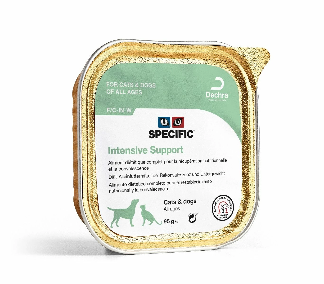 Specific F/C-In-W Intensive Support Pour Chat/chien 7x 95g 1 Specific F/C-In-W Intensive Support Pour Chat/chien 7x 95g