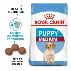 Royal Canin Medium Junior Pour Chien 15kg 8 Royal Canin Medium Junior Pour Chien 15kg -magasin d'aliments pour chiens royal canin medium puppy croquettes pour chiot medium puppy 1