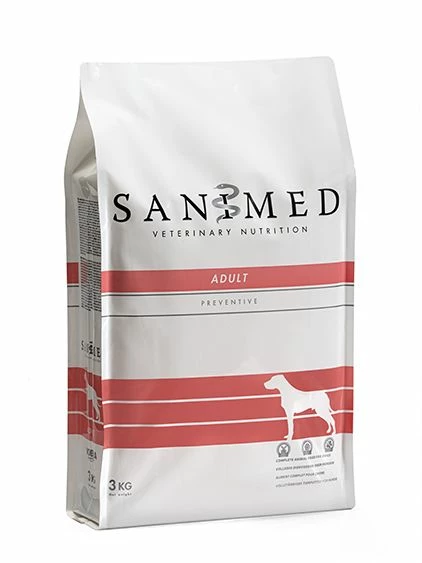 Sanimed Adulte Croquettes Pour Chiens 3kg 1 Sanimed Adulte Croquettes Pour Chiens 3kg