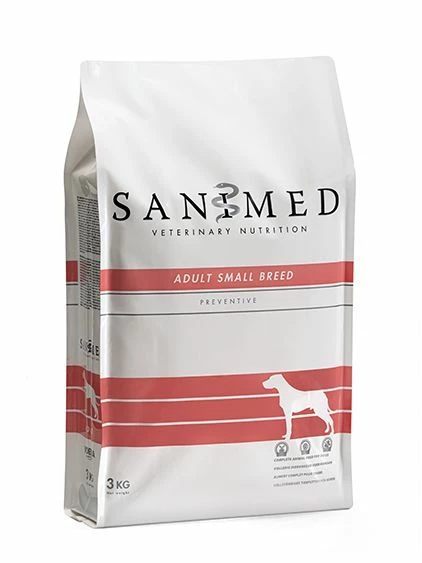 Sanimed Adulte Small Breed Croquettes Pour Chiens 3kg 1 Sanimed Adulte Small Breed Croquettes Pour Chiens 3kg