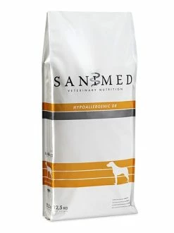 Sanimed Hypoallergenic DR Croquettes Pour Chiens 12,5kg Canard