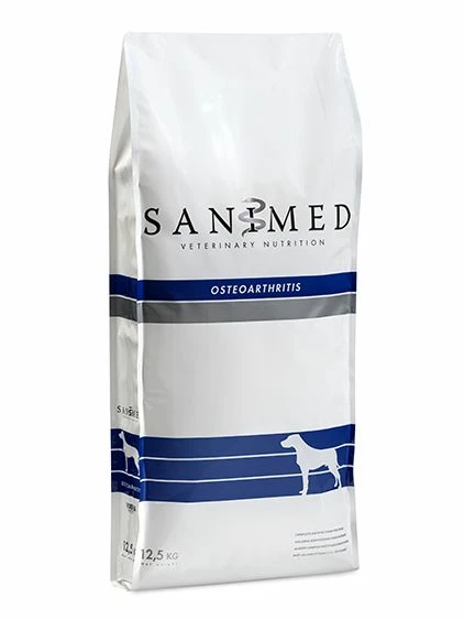 Sanimed Osteoarthrite Croquettes Pour Chiens 12,5kg 1 Sanimed Osteoarthrite Croquettes Pour Chiens 12,5kg