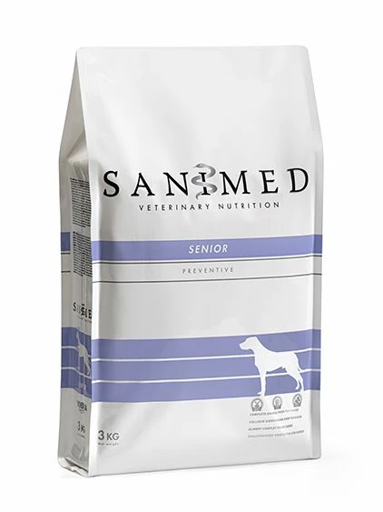 Sanimed Senior Croquettes Pour Chiens 3kg 1 Sanimed Senior Croquettes Pour Chiens 3kg