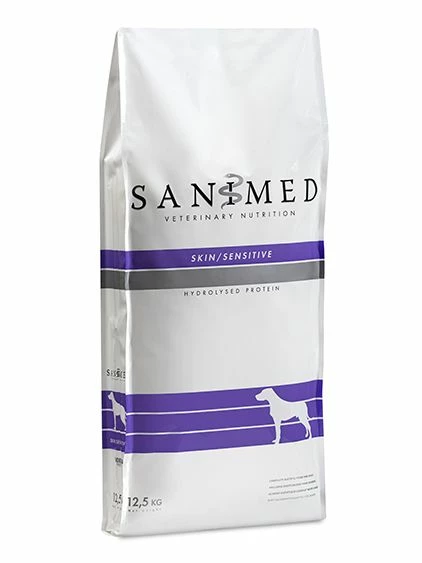 Sanimed Skin/Sensitive Croquettes Pour Chiens 12,5kg -magasin d'aliments pour chiens sanimed skin sensitive 12.5kg